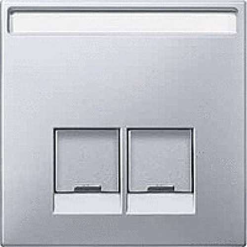 MERTEN ЦЕНТР.ПЛАТА д/комп. розетки RJ45, АЛЮМИНИЙ, SD