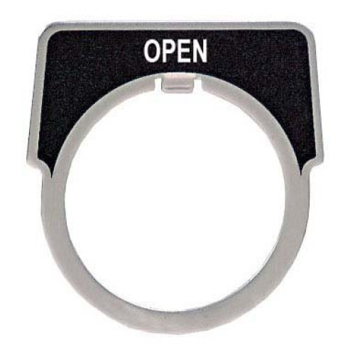 МАРКИР. ПЛАСТИНА OPEN