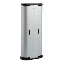 POS-200-МИНИКОЛОННА С ДВЕРЦАМИ АНОД.АЛЮМ