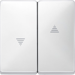 КЛАВИША Х2 ДЛЯ ЖАЛЮЗИ, БЕЛЫЙ