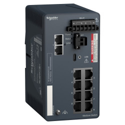 Коммутатор управляемый Modicon, 8TX/1FX-MM