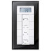 MERTEN M-Elegance РАМКА стеклянная 2 поста б/перегородки, ЧЕРНЫЙ ОНИКС, SM