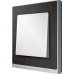 MERTEN M-Pure Decor РАМКА 1 пост, ВЕНГЕ/АЛЮМИНИЙ, SM