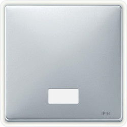 Клавиша Х1 С ИНДИКАЦИЕЙ IP44., алюминий