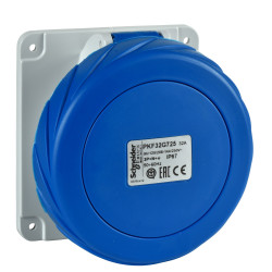 ПАНЕЛ РОЗ ВИНТ 16А 3P-N-E 200-250 IP67