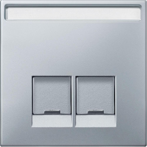 MERTEN ЦЕНТР.ПЛАТА д/комп. розетки RJ45, АЛЮМИНИЙ, SD
