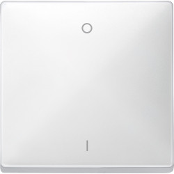 КЛАВИША Х1 С СИМВОЛ. 0/1, БЕЛЫЙ