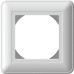 W59 AQUA 1-постовая РАМКА, IP44, БЕЛЫЙ
