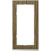 MERTEN M-Pure Decor РАМКА 2 поста б/перегородки, ДУБ/БЕЛЫЙ, SM