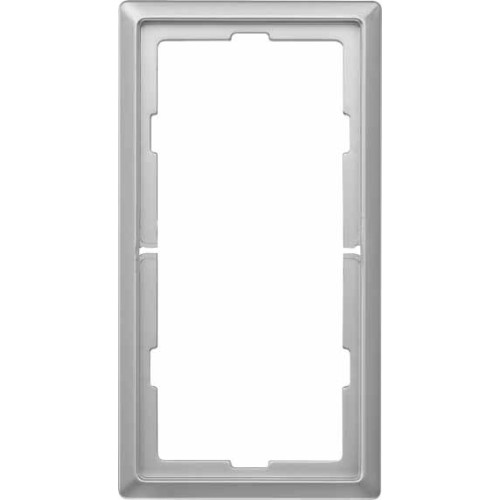 MERTEN Artec РАМКА 2 поста б/перегородки, СТАЛЬ, SD