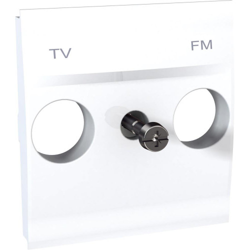 ЦЕНТР. ПЛАТА TV/FM РОЗЕТКИ БЕЛЫЙ