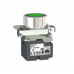 БЕСПРОВОДНАЯ КНОПКА С ЗЕЛЕНЫМ ТОЛКАТЕЛЕМ ZB4RTA3