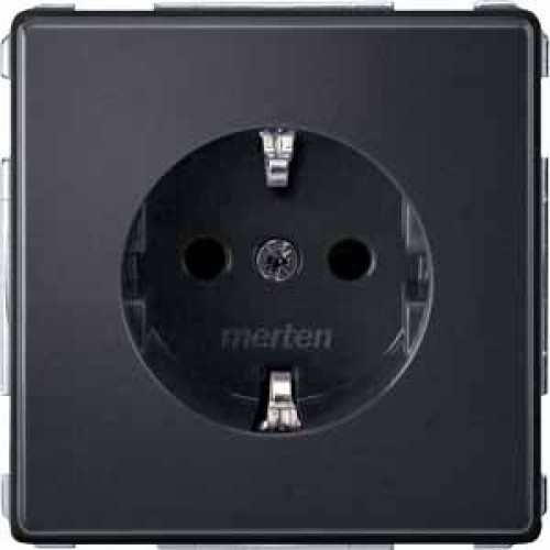 MERTEN Aquadesign МЕХ-М РОЗЕТКИ, АНТРАЦИТ