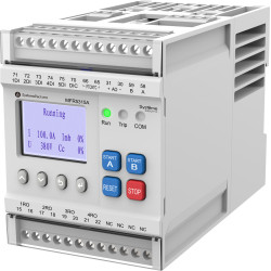 РЕЛЕ MFR530 MODBUS-RTU + ВСТРОЕННЫЙ ДИСПЛЕЙ 0.2-5A ТТ Ø10.5ММ 80-270В AC/DC