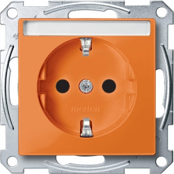 МЕХ-М РОЗЕТКИ С/Ш ДЛЯ СПЕЦ. СЕТЕЙ ОРАНЖ.