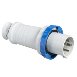 КАБ. ВИЛКА, ВИНТ 125A 3PNT 200-250V IP67