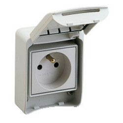 БЫТ. РОЗЕТКА ДЛЯ KEDRA IP65 2П+Т 16А ФР