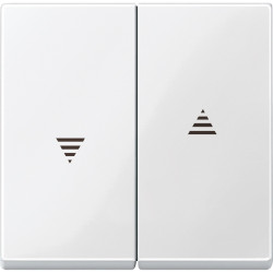 КЛАВИША Х2 ДЛЯ ЖАЛЮЗИ И КНОП., БЕЛЫЙ БЛЕ