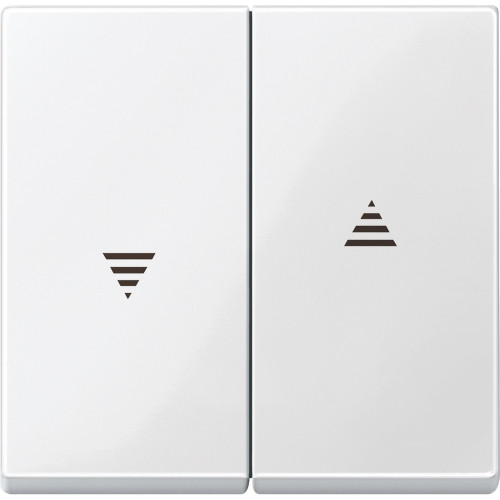 КЛАВИША Х2 ДЛЯ ЖАЛЮЗИ И КНОП., БЕЛЫЙ БЛЕ