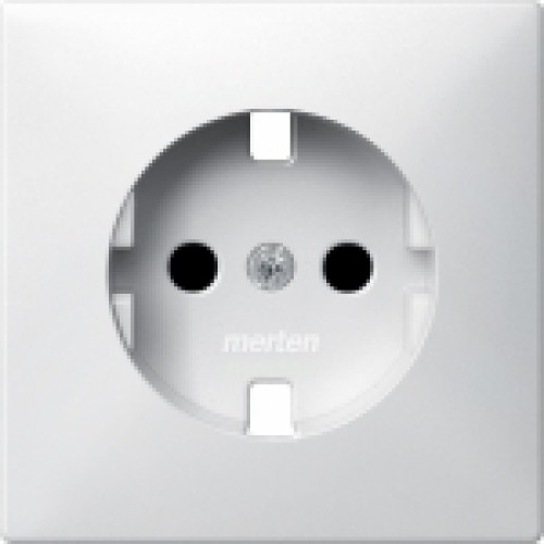 MERTEN ЦЕНТР.ПЛАТА д/механизма розетки, ПОЛ.БЕЛЫЙ, QF SD