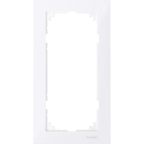 MERTEN M-Pure РАМКА 2 поста б/перегородки, АКТИВНЫЙ БЕЛЫЙ, SM
