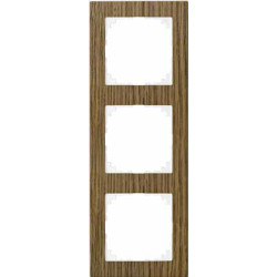 MERTEN M-Pure Decor РАМКА 3 поста, ДУБ/БЕЛЫЙ, SM