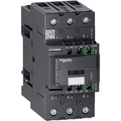 3P КОНТ. EVLK 440В 40A, 100-250В AC/DC