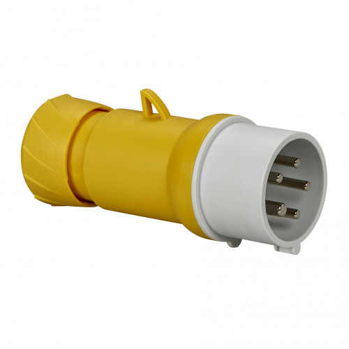 КАБ ВИЛКА ВИНТ 16А 3P-N-E 100-130 IP44