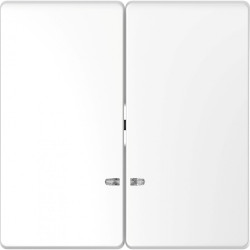 MERTEN D-Life КЛАВИША 2-ная с линзой для LED модуля, БЕЛ. ЛОТОС