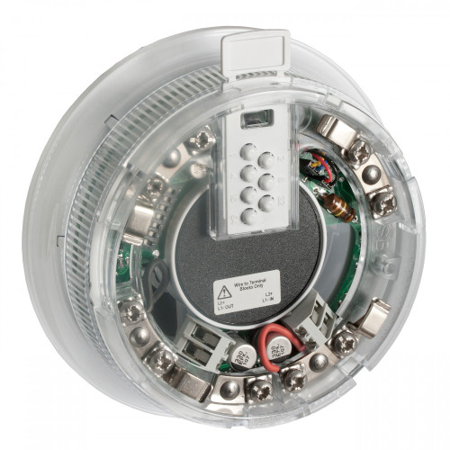 45681-393APO База, встроенный свето-звуковой адресный оповещатель, изолятор КЗ