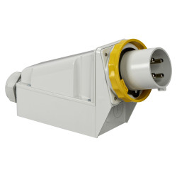 НАСТЕН ВИЛК ВИНТ 125A 3PT 100-130V IP67