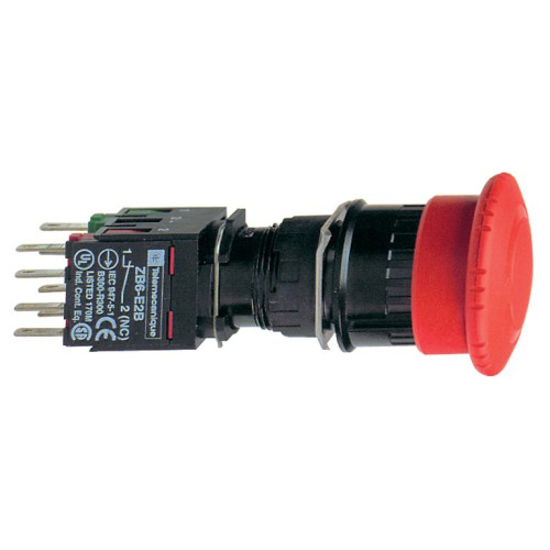 ТРИГГЕР АВАРИЙНОГО ОСТАНОВА 16ММ С ВОЗВРАТОМ С ПОВОРОТОМ