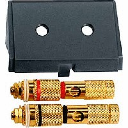 ВСТАВКА С РАЗЪЕМАМИ HIGH-END X2, ЧЕРНЫЙ