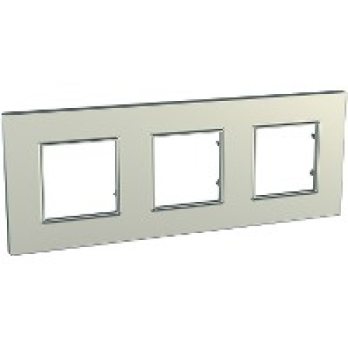 UNICA QUADRO РАМКА 3-постовая, ТИТАН