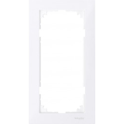 MERTEN M-Pure РАМКА 2 поста б/перегородки, АКТИВНЫЙ БЕЛЫЙ, SM