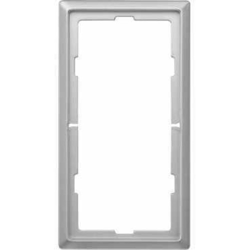 MERTEN Artec РАМКА 2 поста б/перегородки, СТАЛЬ, SD