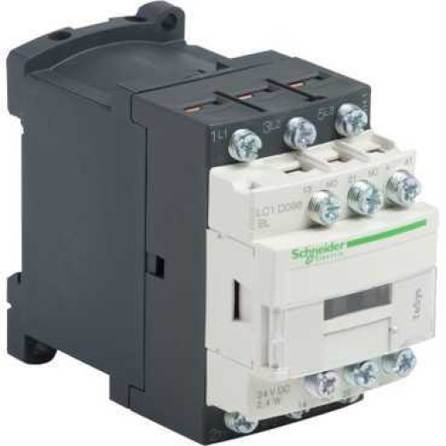 КОНТАКТОР D3Р,9A,НО+НЗ,24V DС, 2.4 ВТ