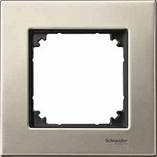MERTEN M-Elegance РАМКА металлическая 1 пост, ТИТАН, SM