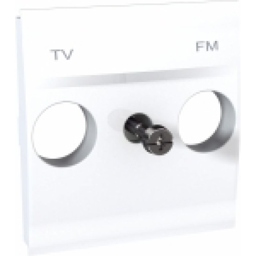 ЦЕНТР. ПЛАТА TV/FM РОЗЕТКИ БЕЛЫЙ