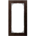 MERTEN M-Pure Decor РАМКА 2 поста б/перегородки, ВЕНГЕ/АЛЮМИНИЙ, SM