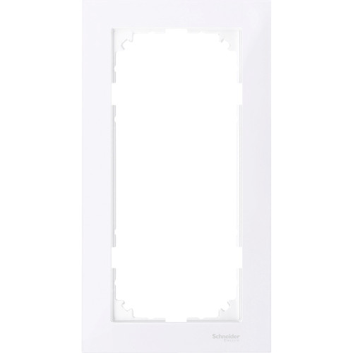 MERTEN M-Pure РАМКА 2 поста б/перегородки, АКТИВНЫЙ БЕЛЫЙ, SM