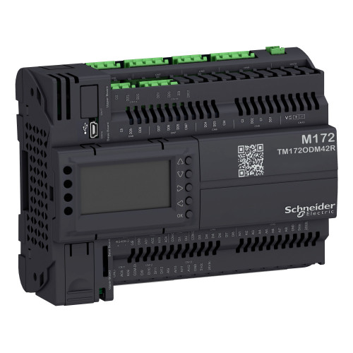 M172 Оптим, диспл, 42 I/Os, 2 RS485 изол