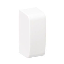 DMT-ES 12X20 ЗАГЛУШКА ПЛАСТИК БЕЛЫЙ