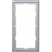 MERTEN Artec РАМКА 2 поста б/перегородки, АЛЮМИНИЙ, SD