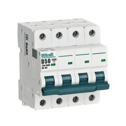 Авт. выкл. 4P 50A х-ка D ВА-105 10кА