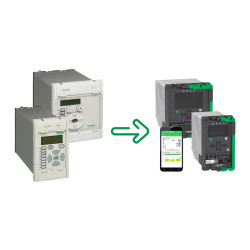 ECOFIT MiCOM P120/1/2/3 при помощи Easergy P5