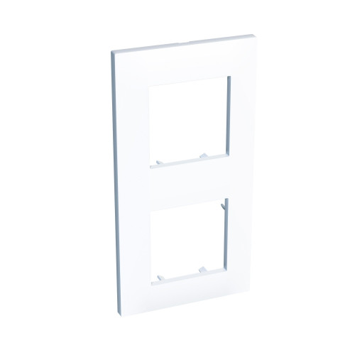 РАМКА БЕЛАЯ Х2 ВЕРТ (57ММ) RAL9003 АНТИБ