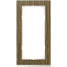 MERTEN M-Pure Decor РАМКА 2 поста б/перегородки, ДУБ/БЕЛЫЙ, SM