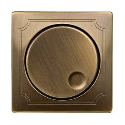 ЦЕНТР.ПЛАТА ДИММЕРА ПОВ., АНТИЧН. ЛАТУНЬ