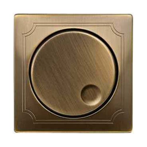 ЦЕНТР.ПЛАТА ДИММЕРА ПОВ., АНТИЧН. ЛАТУНЬ